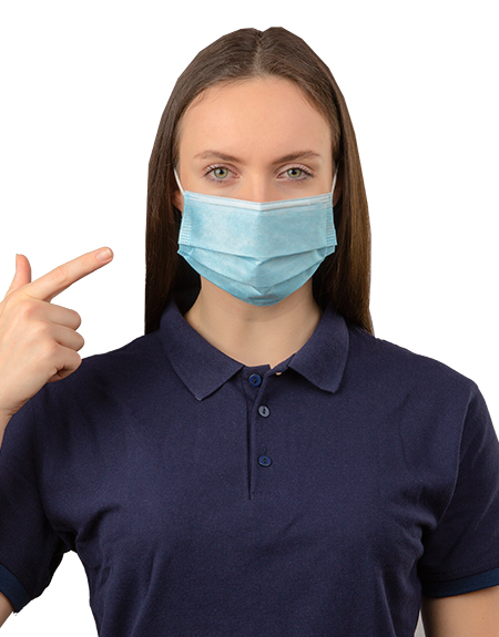 Disposable 4 Ply Face Mask